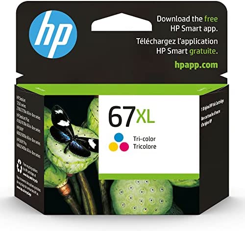 OEM HP 67XL, 3YM58AN Tri-Color High-Yield Ink Cartridge - toners.ca