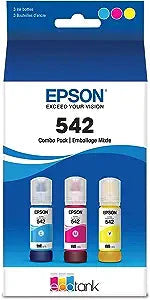 T542520 Epson 542 Pigment Color Combo Ink Bottles - toners.ca
