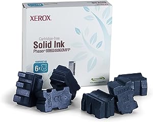 Xerox Phaser 8860 Cyan Solid Ink, 6/Pk, Genuine OEM - toners.ca