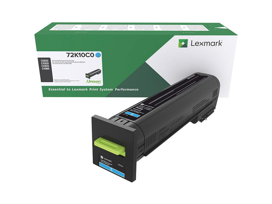 LEXMARK TONER CS820 CX820 CX825 CX860 CYAN