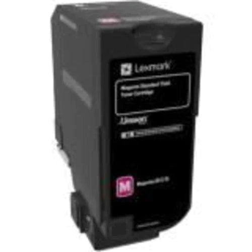 Lexmark CS720 Magenta Toner Cartridge, Standard Yield, Genuine OEM (74C0SMG, 74C0S30) - toners.ca