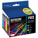 T702120BCS Epson  702 Black and  Color Original Ink Cartridge - toners.ca