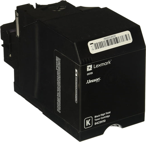 Lexmark CX725 Black Toner Cartridge, High Yield, Genuine OEM (84C0HKG, 84C0H10) - toners.ca