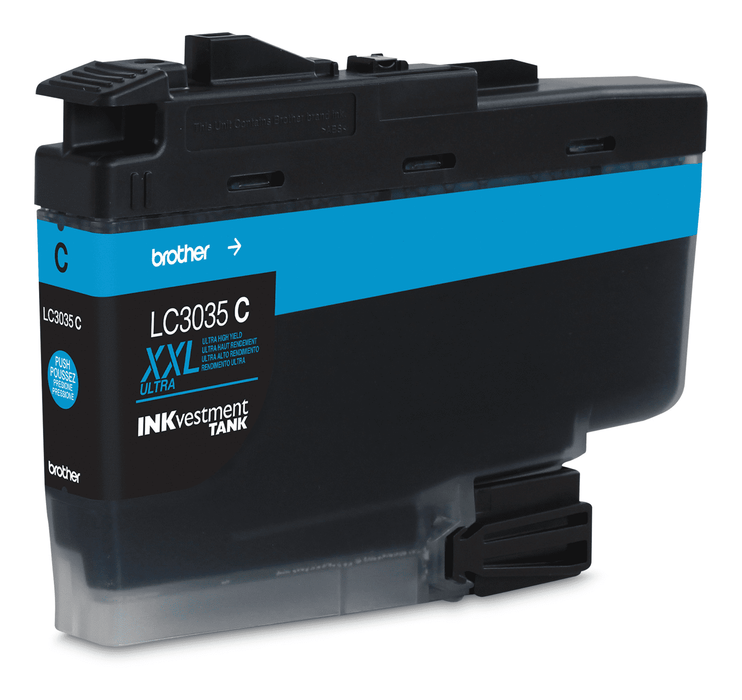 Brother LC3035CS INKvestment Tank Cyan Ink Cartridge, Ultra High Yield - toners.ca