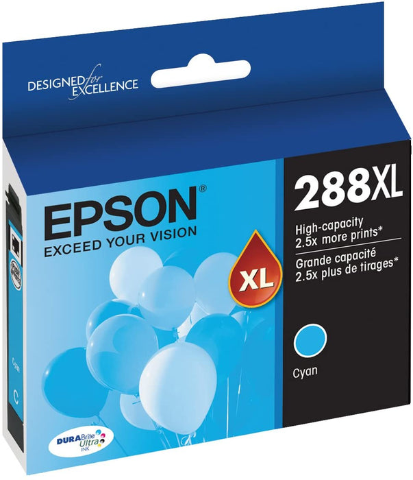 T288XL220 Epson 288XL  Cyan Original Ink Cartridge - toners.ca