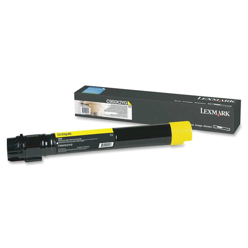 Lexmark C950 Yellow Toner Cartridge, Extra High Yield, Genuine OEM - toners.ca