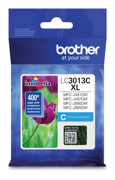 Brother LC3013CS Cyan Ink Cartridge, Super High Yield - toners.ca