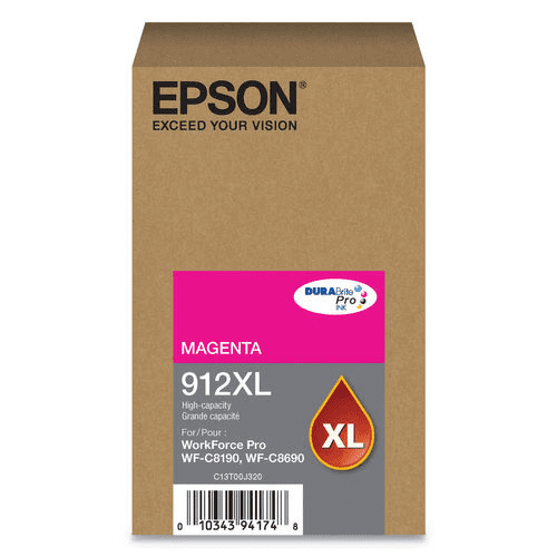 T912XL320 Epson T912 High Capacity Cyan Original Ink Cartridge - toners.ca