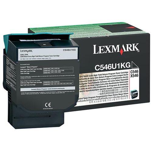 Lexmark C546 Black Toner Cartridge, Ultra High Yield, Genuine OEM - toners.ca