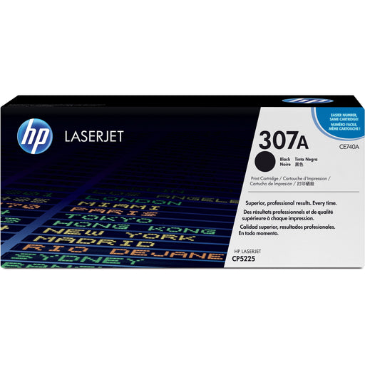 HP ce740a LaserJet CP5225 Black Toner Cartridge, Genuine OEM - toners.ca