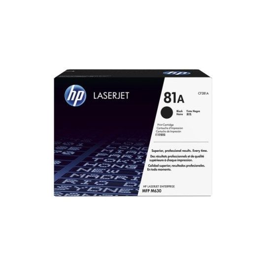 HP cf281a LaserJet M630 Black Toner Cartridge, Low Yield, Genuine OEM - toners.ca