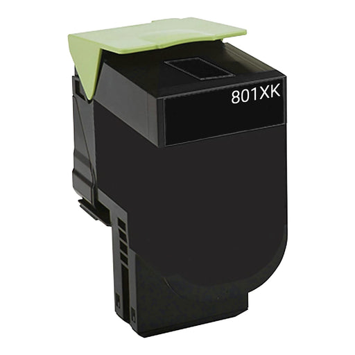 compatible lexmark 80C1XK0 (801XK) Black toner  $67.89 - toners.ca