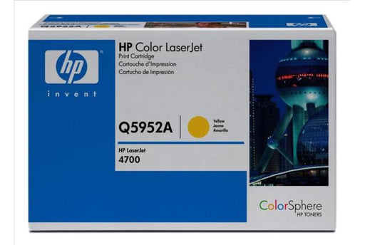 HP q5952a LaserJet 4700 Yellow Toner Cartridge, Genuine OEM - toners.ca