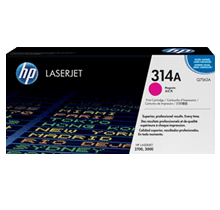 HP q7563a Magenta Toner Cartridge, Genuine OEM - toners.ca