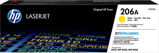 HP w2112a LaserJet M255 M282 M283 Yellow Toner Cartridge, Standard Capacity, Genuine OEM - toners.ca