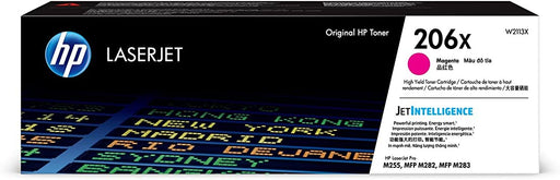 HP w2113x LaserJet #206X Magenta Toner Cartridge, Genuine OEM - toners.ca