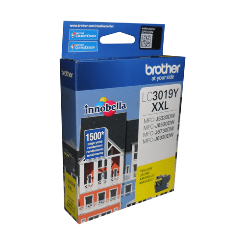 Brother LC3019YS Innobella  Yellow Ink Cartridge, Super High Yield - toners.ca