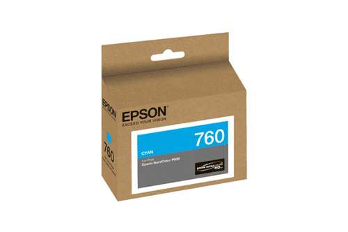 T760220 Epson 760 HD Cyan Original Ink Cartridge - toners.ca