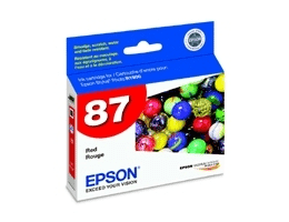 T087720 Epson 87 Red Original Ink Cartridge - toners.ca