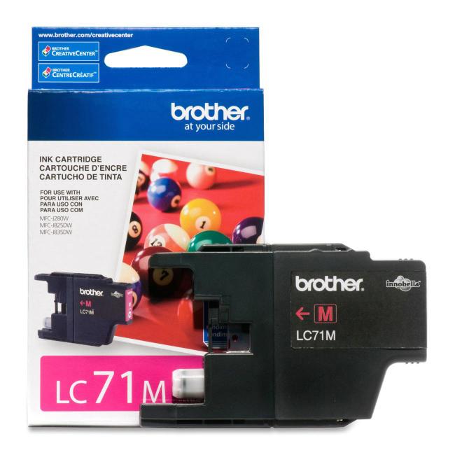 Brother LC71MS Innobella  Magenta Ink Cartridge, Standard Yield - toners.ca