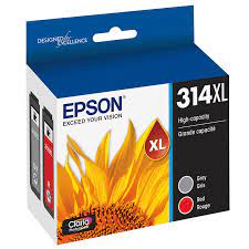 T314XL922S Epson 314XL Grey and Red Original Ink Cartridge - toners.ca