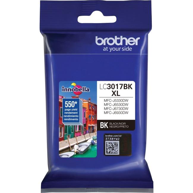 Brother LC3017BKS Innobella  Black Ink Cartridge, High Yield - toners.ca