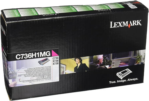 Lexmark C736 Magenta Toner Cartridge, High Yield, Genuine OEM - toners.ca