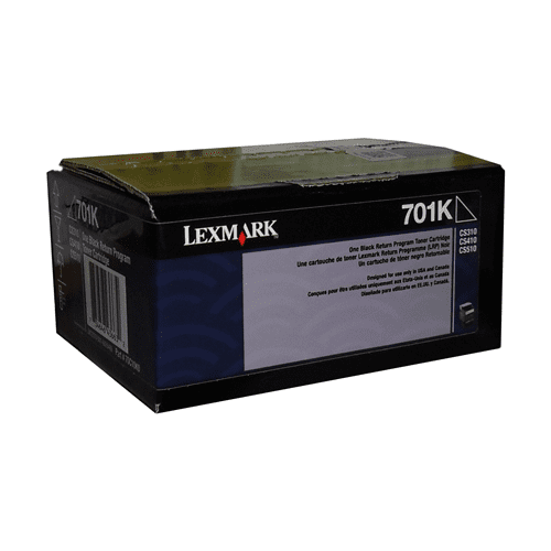 Lexmark CS/CX310,410,510 Black Return Program 1K Toner Cartridge - toners.ca