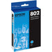 T802220S Epson 802 Cyan Original Ink Cartridge - toners.ca