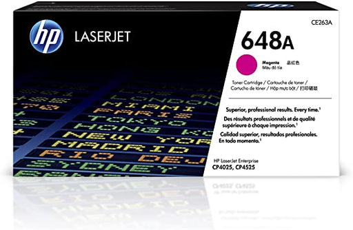 HP ce263a LaserJet CP4025 CP4525 Magenta Toner Cartridge, Genuine OEM - toners.ca