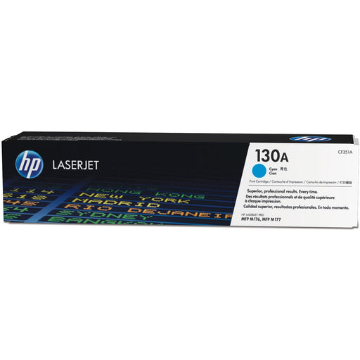 HP cf351a LaserJet M176 M177 Cyan Toner Cartridge, Genuine OEM - toners.ca