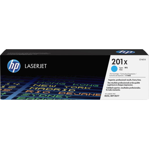 HP cf401x LaserJet M252 Cyan Toner Cartridge, High Yield, Genuine OEM - toners.ca