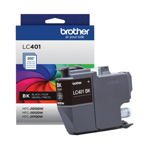 Brother Genuine LC401BKS Standard-Yield Black Ink Cartridge - toners.ca