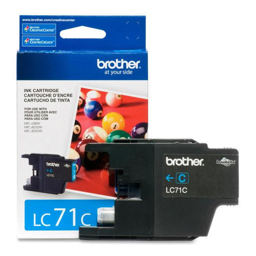 Brother LC71CS Innobella  Cyan Ink Cartridge, Standard Yield - toners.ca