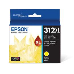 T312XL420 Epson 312XL Claria XL High Capacity Yellow Original Ink Cartridge - toners.ca