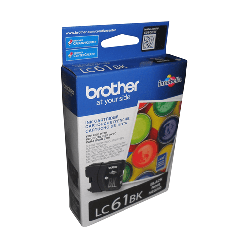 Brother LC61BKS Innobella  Black Ink Cartridge, Standard Yield - toners.ca
