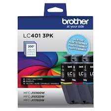 Brother Genuine LC4013PKS Standard-Yield Colour Ink Cartridge 3-Pack - toners.ca