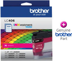 Brother Genuine LC406MS Standard-Yield Magenta Ink Cartridge - toners.ca