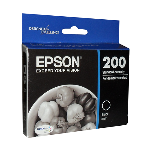 T200120S Epson 200 Durabrite Ultra Black Original Ink Cartridge - toners.ca