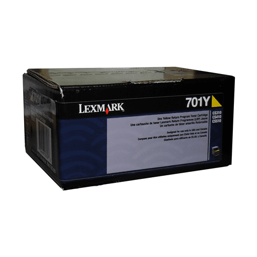 Lexmark CS/CX310,410,510 Yellow Return Program 1K Toner Cartridge - toners.ca