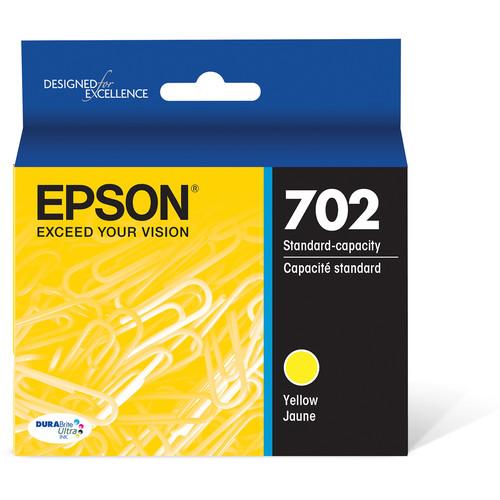 T702420S Epson 702 Yellow Original Ink Cartridge - toners.ca