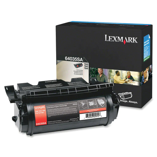 Lexmark T640 Black Toner Cartridge, Standard Yield, Genuine OEM (64035SA) - toners.ca