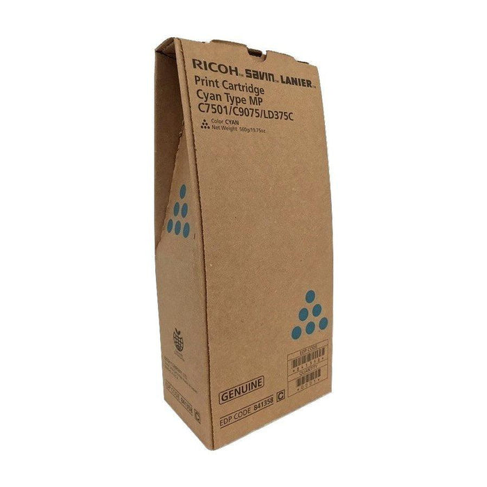 Ricoh Aficio MP C7501SP Cyan Toner Cartridge, Genuine OEM - toners.ca