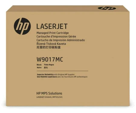 HP w9017m LaserJet Managed E52545C Black Toner Cartridge, Genuine OEM - toners.ca