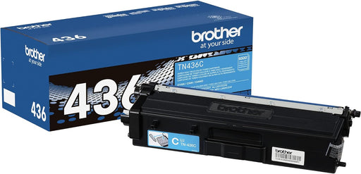 Brother tn-436 Cyan Toner Cartridge, Extra High Yield, Genuine OEM - toners.ca