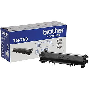 Brother tn-760 Black Toner Cartridge, High Yield, Genuine - toners.ca